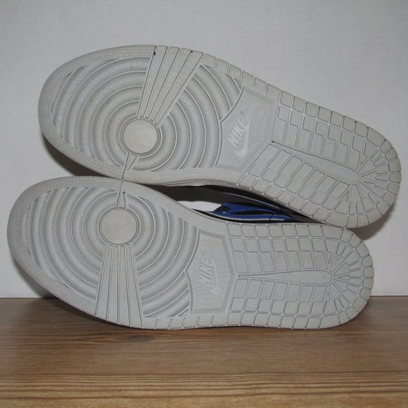 Air Jordan 1 Retro Mid Game Royal EXCELLENT CONDITION - Picture 6 of 8